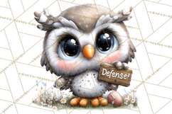 Fall Football Woodland Animals PNG Clipart Product Image 5
