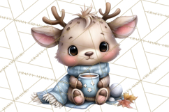 Fall Football Woodland Animals PNG Clipart Product Image 3