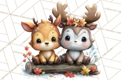 Fall Football Woodland Animals PNG Clipart Product Image 3