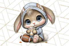 Fall Football Woodland Animals PNG Clipart Product Image 2