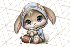 Fall Football Woodland Animals PNG Clipart Product Image 2