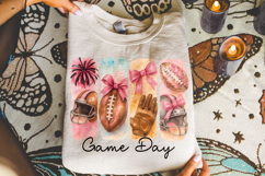 Football PNG, Football Mama PNG, Game Day PNG, Sports PNG Product Image 4