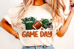 Football Game Day PNG, Football Mama PNG, Sports PNG Clipart Product Image 3