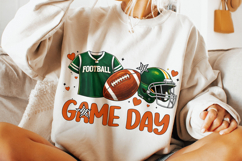 Football Game Day PNG, Football Mama PNG, Sports PNG Clipart Product Image 4