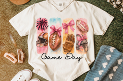 Football PNG, Football Mama PNG, Game Day PNG, Sports PNG Product Image 5