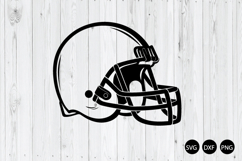 Football Helmet SVG, Football Helmet Silhouette SVG Product Image 1