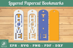 Football Home 3D Papercut Bookmarks SVG Product Image 1