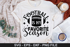 Tailgates and Touchdowns SVG - Football is My Favorite Product Image 4