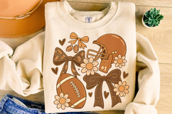 Football PNG, Football Mama PNG, Game Day PNG, Sports PNG Product Image 4