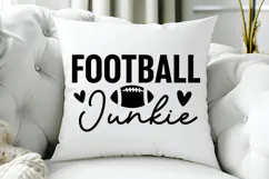 Football Junkie SVG | American Football SVG Product Image 5