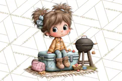 Football Kids Clipart PNG Fall Tailgate Game Day Clip Art Product Image 2