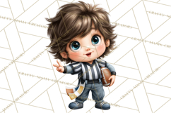Football Kids Clipart PNG Fall Tailgate Game Day Clip Art Product Image 5