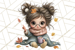 Football Kids Clipart PNG Fall Tailgate Game Day Clip Art Product Image 3