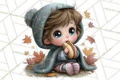 Football Kids Clipart PNG Fall Tailgate Game Day Clip Art Product Image 2