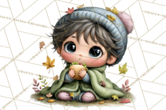 Football Kids Clipart PNG Fall Tailgate Game Day Clip Art Product Image 3