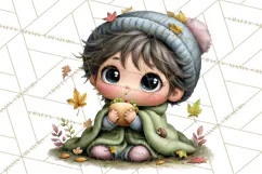 Football Kids Clipart PNG Fall Tailgate Game Day Clip Art Product Image 3
