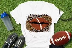 Football Kisses Sublimation PNG Product Image 2