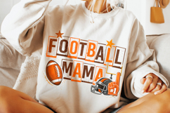 Retro Football Mama PNG, Football Game Day PNG, Sports PNG Product Image 4