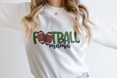 Football mama sublimation design PNG