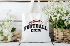 Football Mom Arched SVG Quote | Football Mama SVG Product Image 3