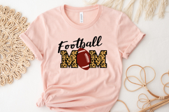 Football Mom Leopard Print SVG Product Image 2