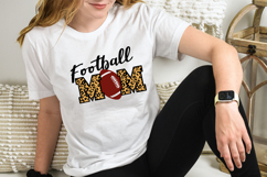 Football Mom Leopard Print SVG Product Image 3