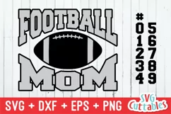 Football SVG | Football Mom | Shirt Design Product Image 2