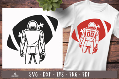 Football Player svg Customizable Football Player SVG 