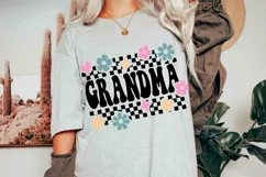 Retro Grandma svg, Mom svg, Groovy Grandma design Product Image 5