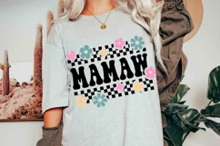 Retro Mamaw svg, Mom svg, Groovy Mamaw design Product Image 5