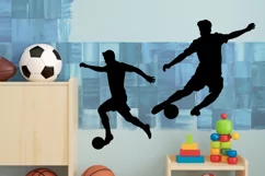 Soccer name sign svg, custom football laser cut template Product Image 6