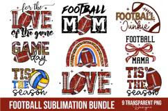 American Football Sublimation, Football PNG File, Love PNG Product Image 1
