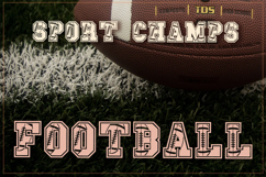 Football SVG Alphabet Product Image 4