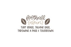 Football SVG Cut File Product Image 1