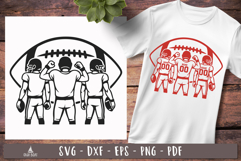 Football Team SVG Trio Custom Design