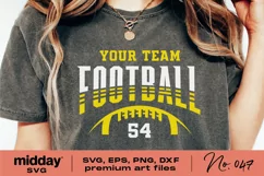 Football Svg Png, Team Template Svg, Team Shirt Design, Silhouette Studio, Football Lace, Digital Download, Cut File for Cricut, Football Logo, Svg Dxf Eps Png, Football team shirt, Football Team Logo, DIY Customizable, Football Laces png