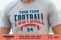 Football Svg Png, Team Template Svg, Team Shirt Design, Silhouette Studio, Football Lace, Digital Download, Cut File for Cricut, Football Logo, Svg Dxf Eps Png, Football team shirt, Football Team Logo, DIY Customizable, Football Laces png