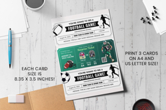 Football Ticket Canva Editable Template Product Image 4