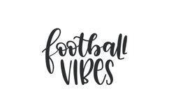 Football Vibes SVG Cut File Product Image 1