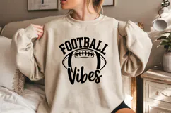 Football Vibes SVG | American Football SVG Product Image 2