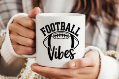Football Vibes SVG | American Football SVG Product Image 4