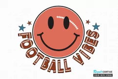 Football Vibes Sublimation PNG Product Image 1