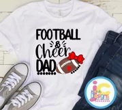 Cheer Football Dad svg, Cheer svg, Biggest Fan svg Product Image 4