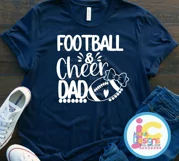 Football Cheer Dad svg, Cheer svg, Biggest Fan svg Product Image 2