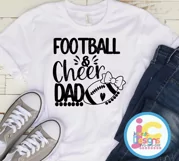 Football Cheer Dad svg, Cheer svg, Biggest Fan svg Product Image 3