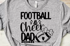 Football Cheer Dad svg, Cheer svg, Biggest Fan svg Product Image 4