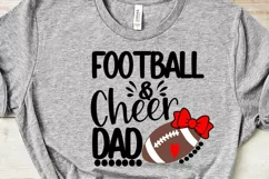 Cheer Football Dad svg, Cheer svg, Biggest Fan svg Product Image 3