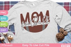 Football Mom SVG | Football Craft Files Product Image 1