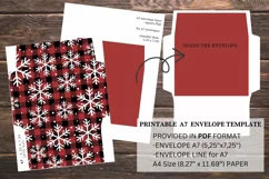 Christmas Greeting Card, Winter Card, PDF, JPG Product Image 4