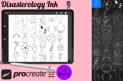 Woodland Set 1 Procreate Brush Stamps, 30 Woodland Stamps Product Image 1